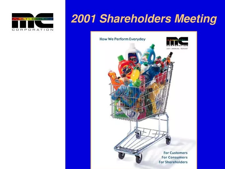 2001 shareholders meeting