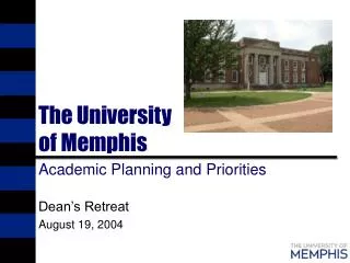 the university of memphis