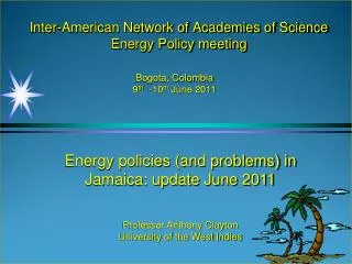 Inter-American Network of Academies of Science Energy Policy meeting