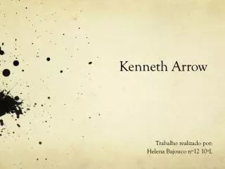 kenneth arrow