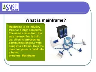 What is mainframe?