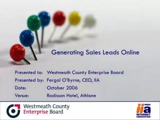 Generating Sales Leads Online