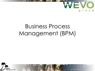 Business Process Management (BPM)