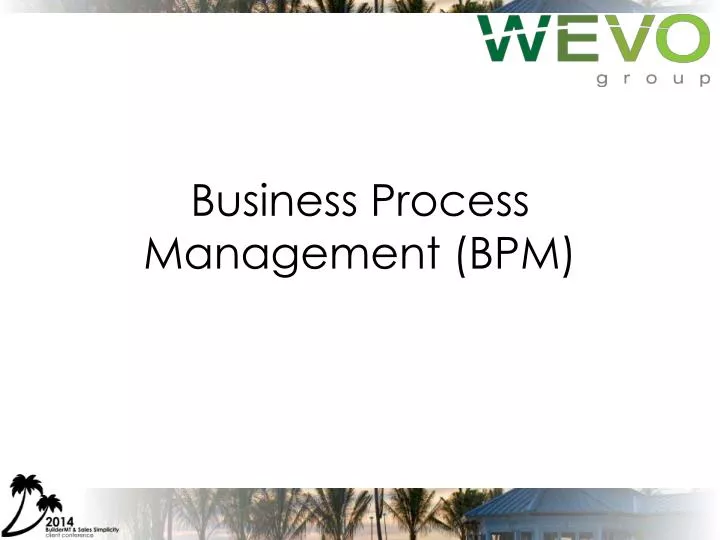 business process management bpm