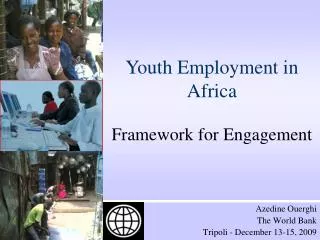 Youth Employment in Africa Framework for Engagement