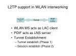 L2TP support in WLAN interworking