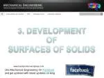 Understanding the Development of Surfaces of Solids in Mechanical Engineering - slide 1