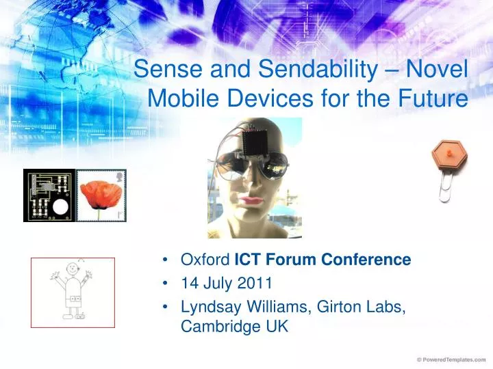 sense and sendability novel mobile devices for the future