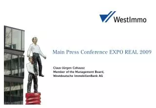 Main Press Conference EXPO REAL 2009