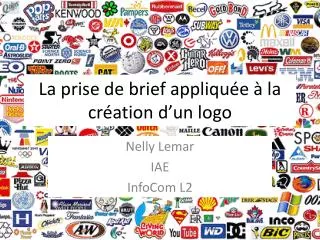 la prise de brief appliqu e la cr ation d un logo