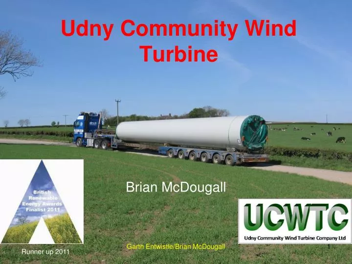 udny community wind turbine