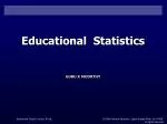 Educational Statistics - slide 1