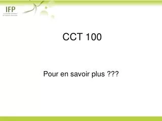 cct 100