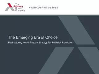 Health Care Advisory Board