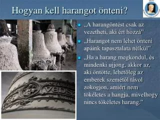 hogyan kell harangot nteni