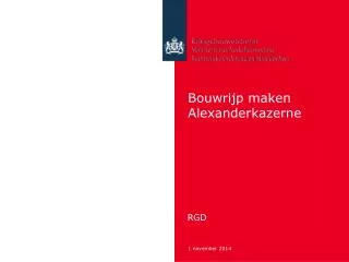 bouwrijp maken alexanderkazerne