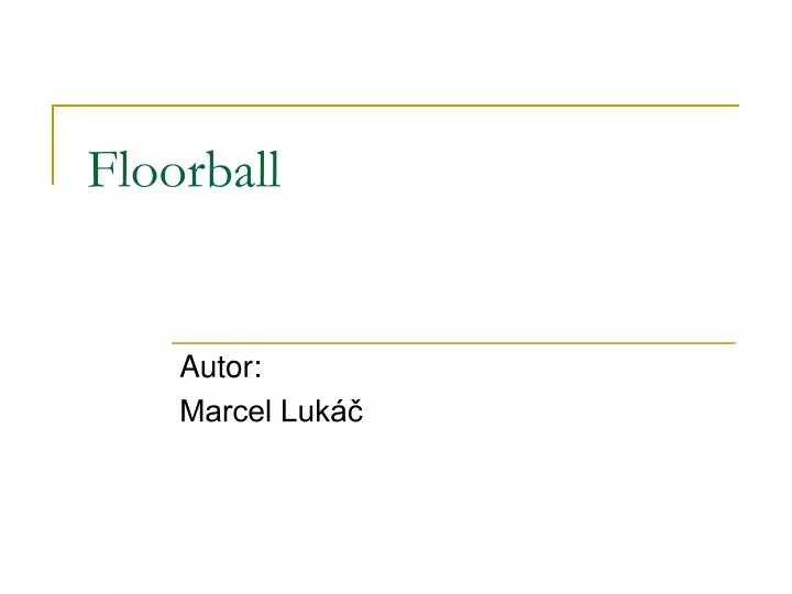 floorball