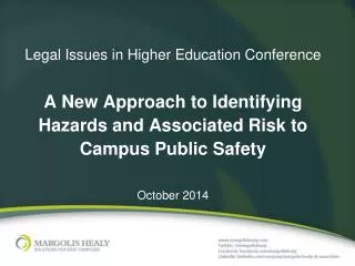 Legal Issues in Higher Education Conference