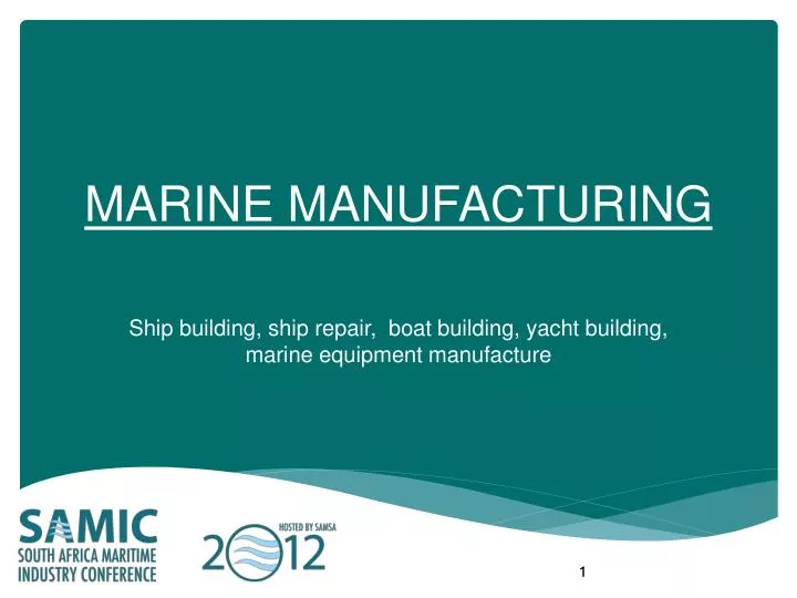 marine manufacturing