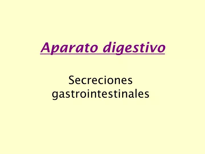 aparato digestivo
