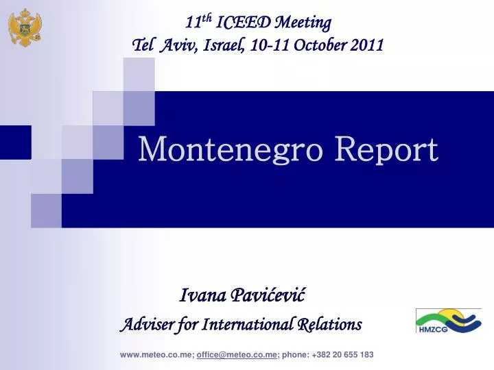 montenegro report