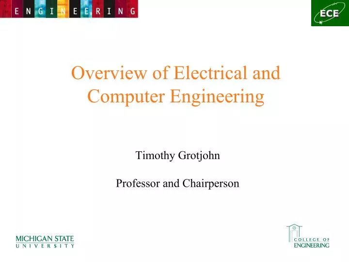 overview of electrical and computer engineering