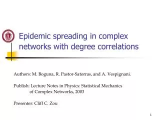 Epidemic spreading in complex networks with degree correlations