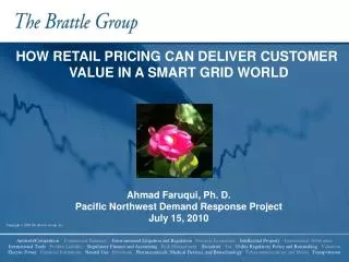 HOW RETAIL PRICING CAN DELIVER CUSTOMER VALUE IN A SMART GRID WORLD