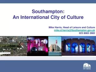 Southampton: An International City of Culture