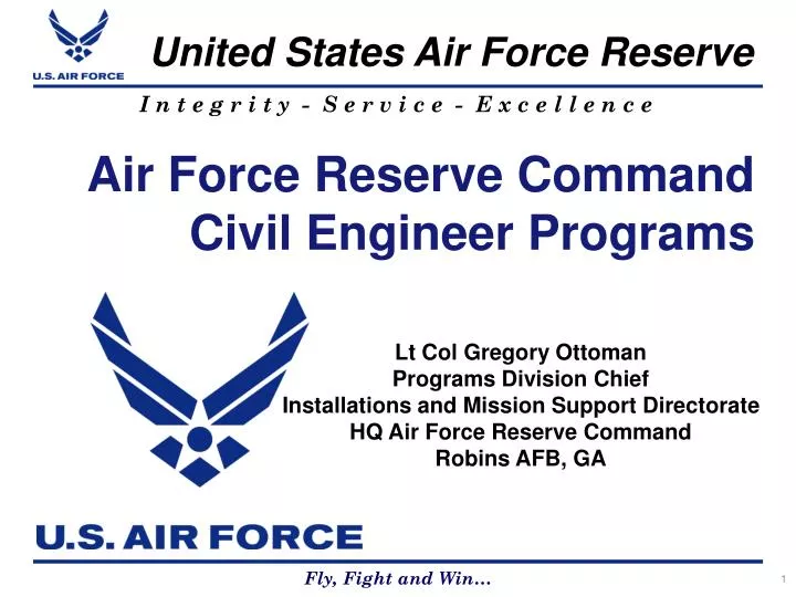 air force reserve command civil engineer programs