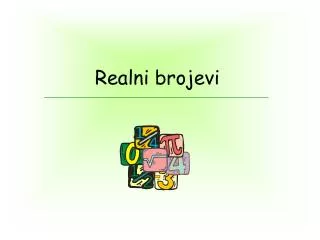realni brojevi