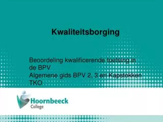 kwaliteitsborging