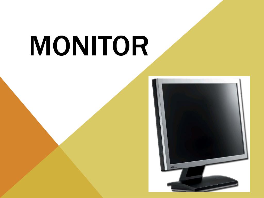 Monitor Powerpoint Image PPT - MONITOR PowerPoint Presentation, free download - ID:6045929