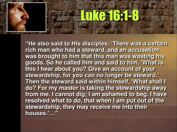 luke 16 1 8