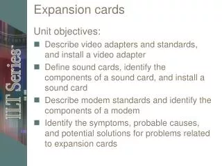 Expansion cards