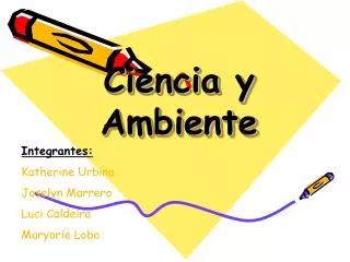 ciencia y ambiente