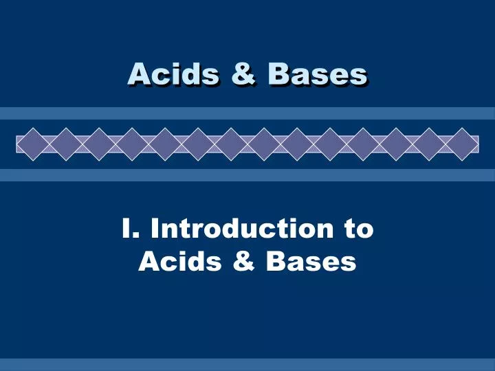 acids bases