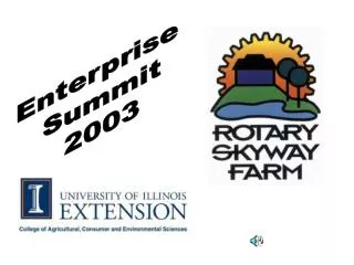 Enterprise Summit 2003
