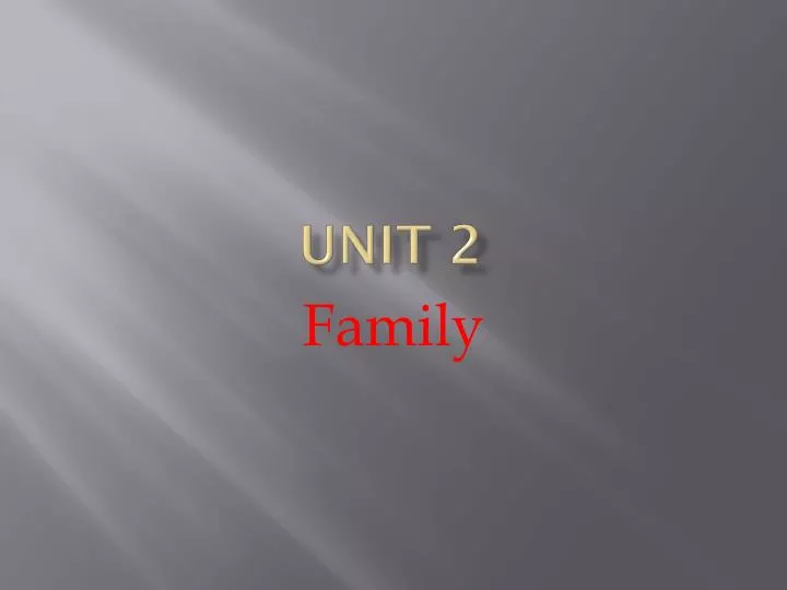 unit 2