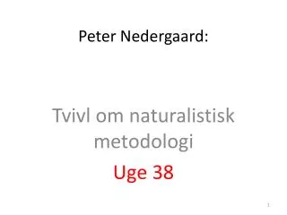 peter nedergaard