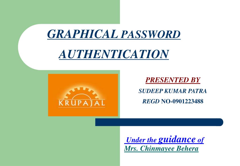 PPT - GRAPHICAL PASSWORD AUTHENTICATION PowerPoint Presentation, free ...