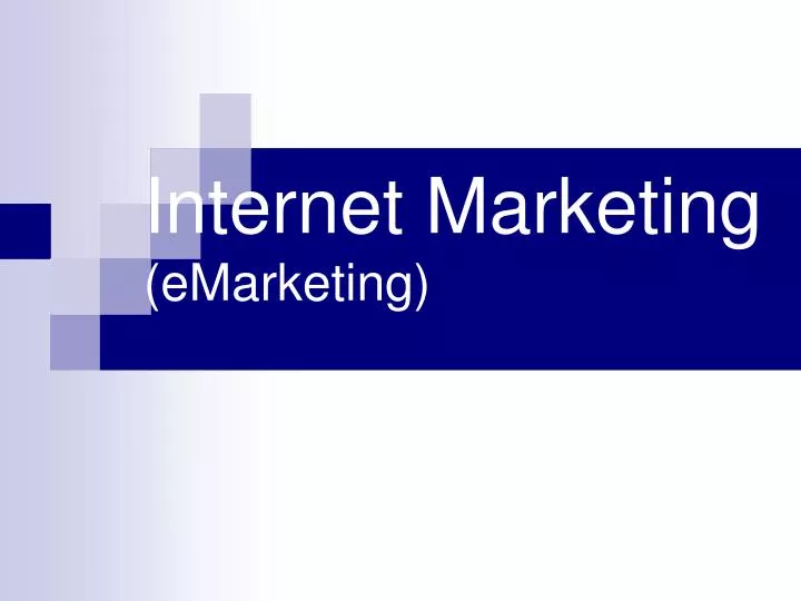 internet marketing emarketing