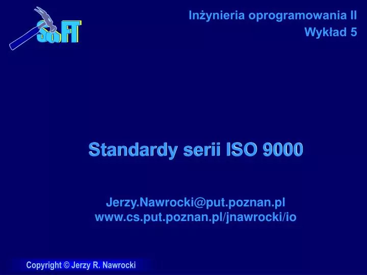 standardy serii iso 9000