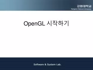 opengl