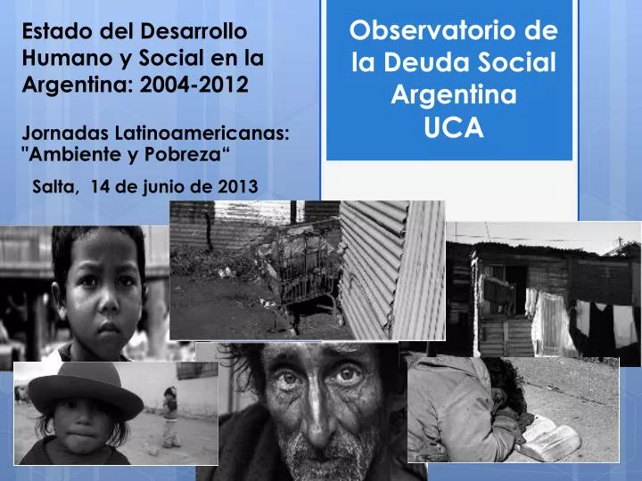 estado del desarrollo humano y social en la argentina 2004 2012