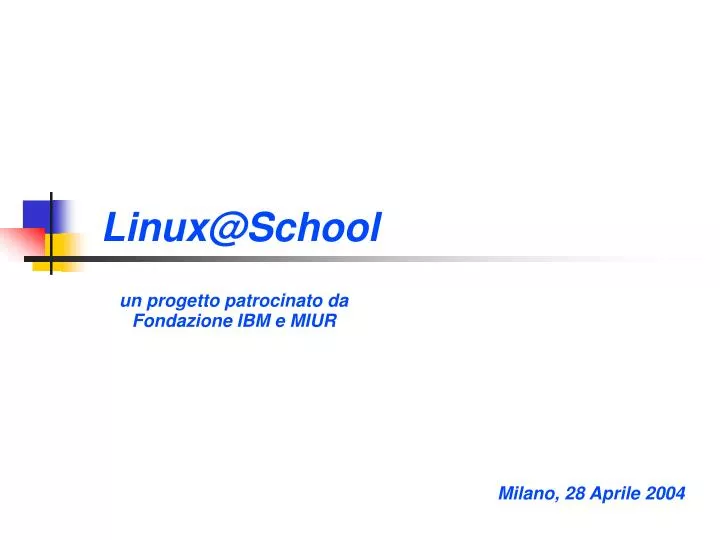 linux@school