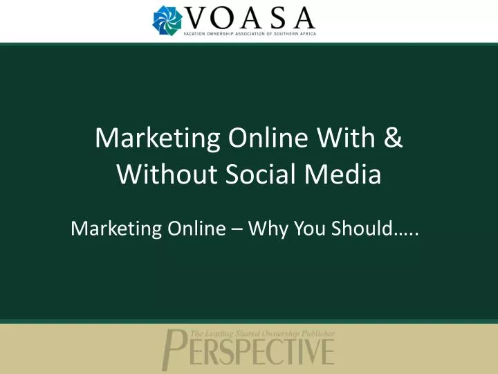 marketing online with without social media