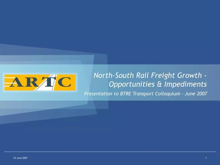 north south rail freight growth opportunities impediments