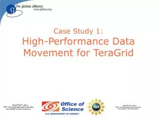 Case Study 1: High-Performance Data Movement for TeraGrid