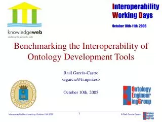 Benchmarking the Interoperability of Ontology Development Tools